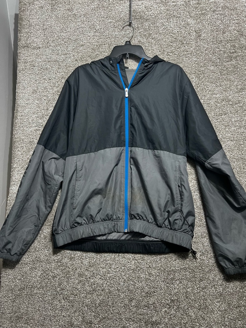 Under Armour Track Jacket Hoodie Lined Full Zip Athletic Mens Size Medium HB3